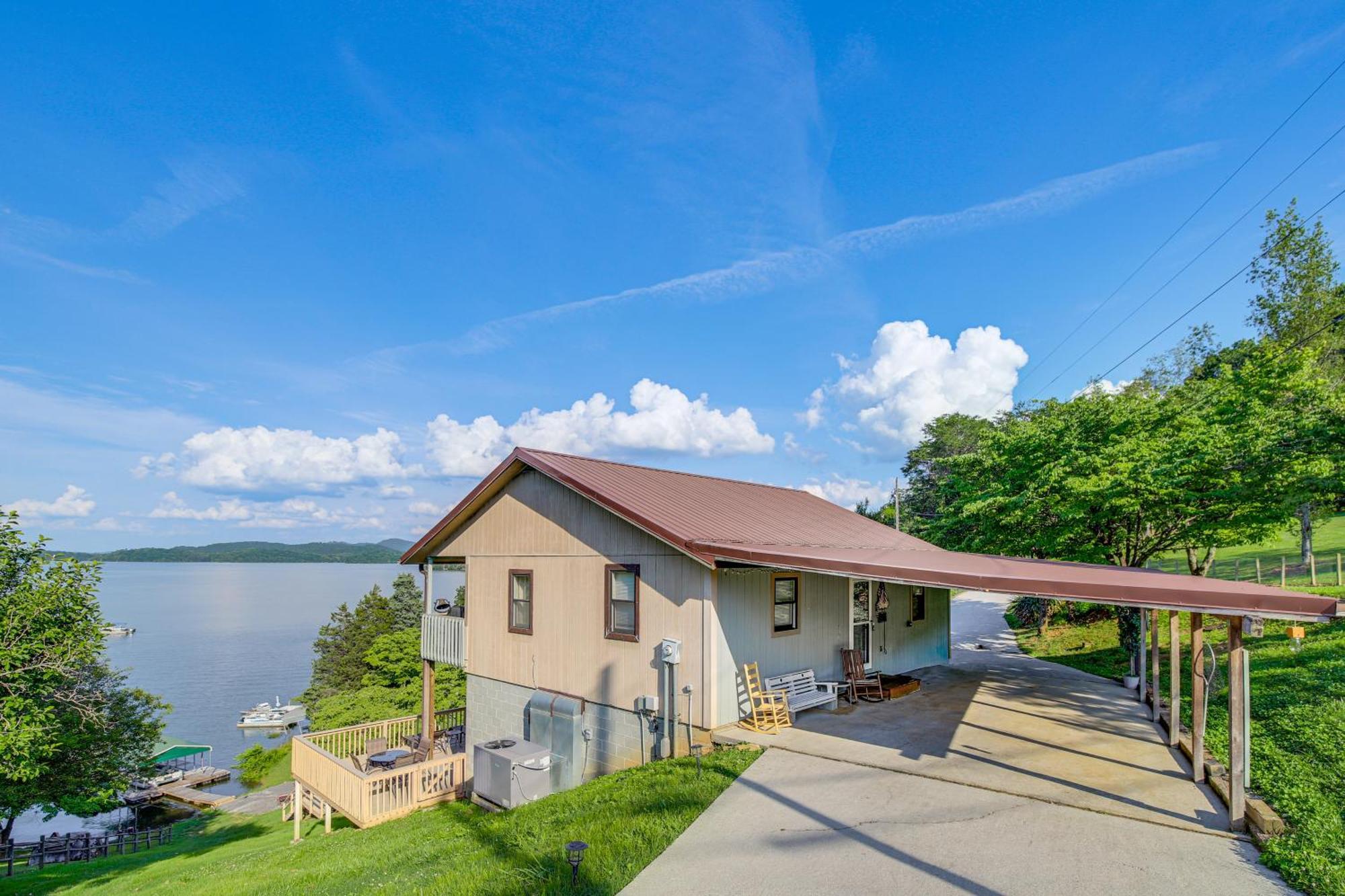 Rutledge Hilltop Home On Cherokee Lake With Decks! Bagian luar foto