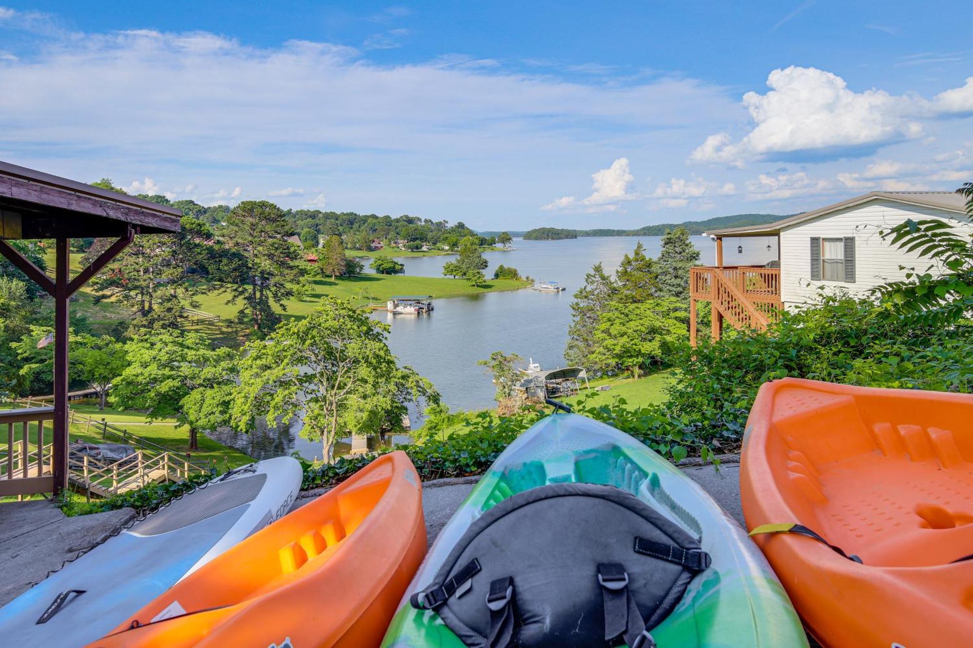 Rutledge Hilltop Home On Cherokee Lake With Decks! Bagian luar foto
