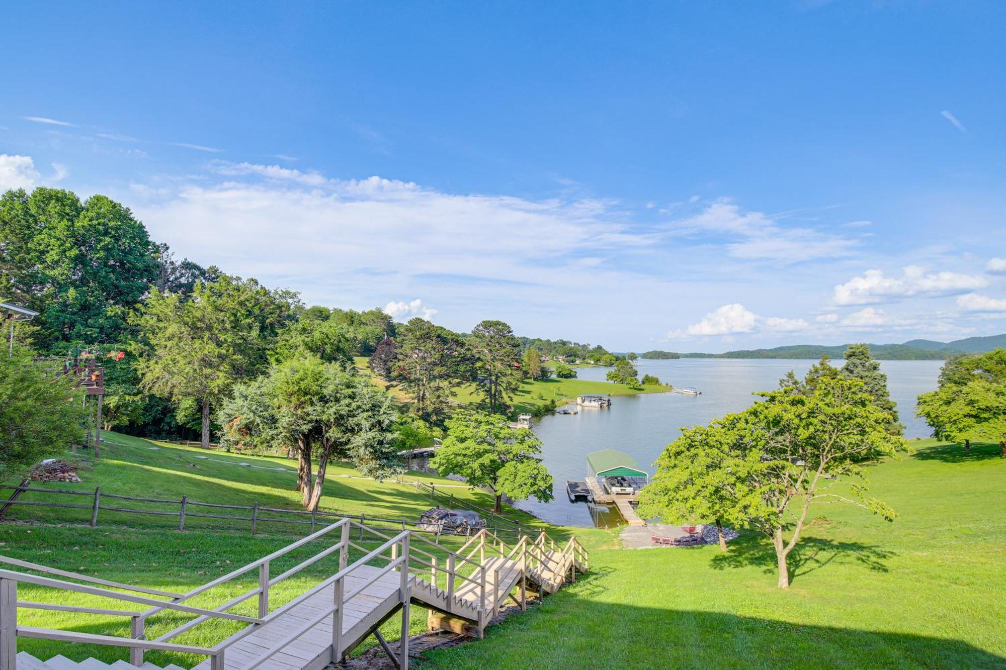Rutledge Hilltop Home On Cherokee Lake With Decks! Bagian luar foto
