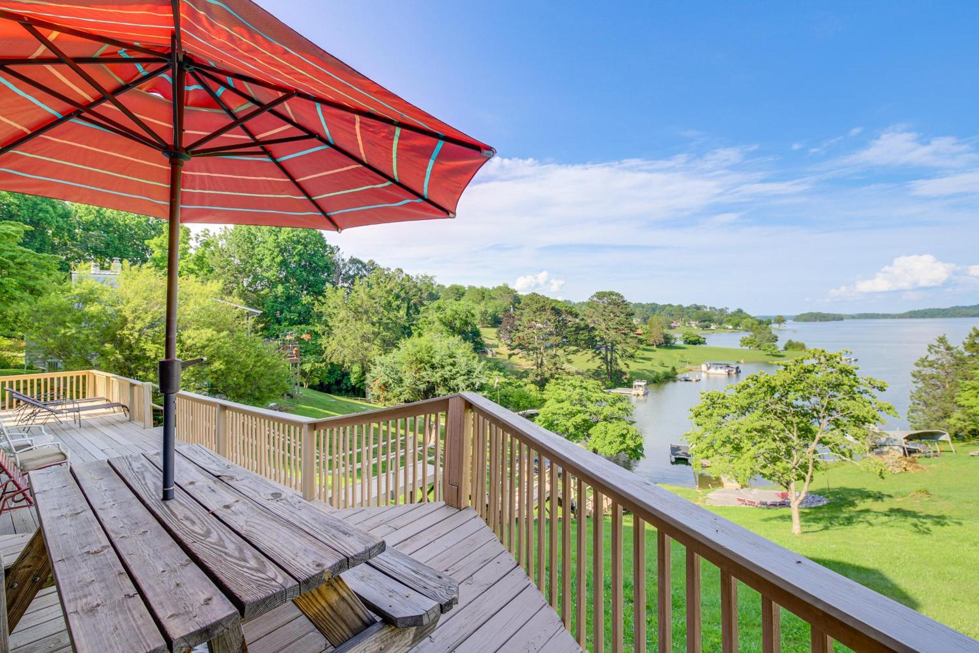 Rutledge Hilltop Home On Cherokee Lake With Decks! Bagian luar foto