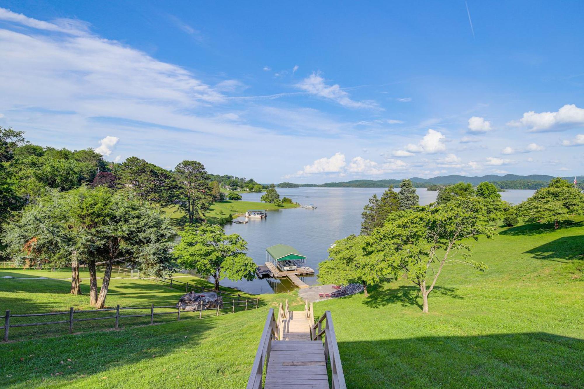 Rutledge Hilltop Home On Cherokee Lake With Decks! Bagian luar foto