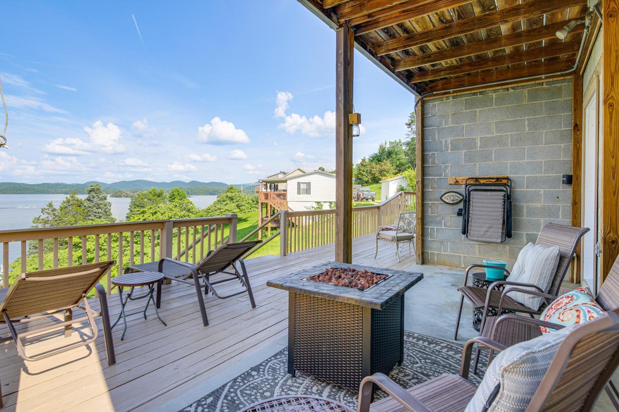Rutledge Hilltop Home On Cherokee Lake With Decks! Bagian luar foto