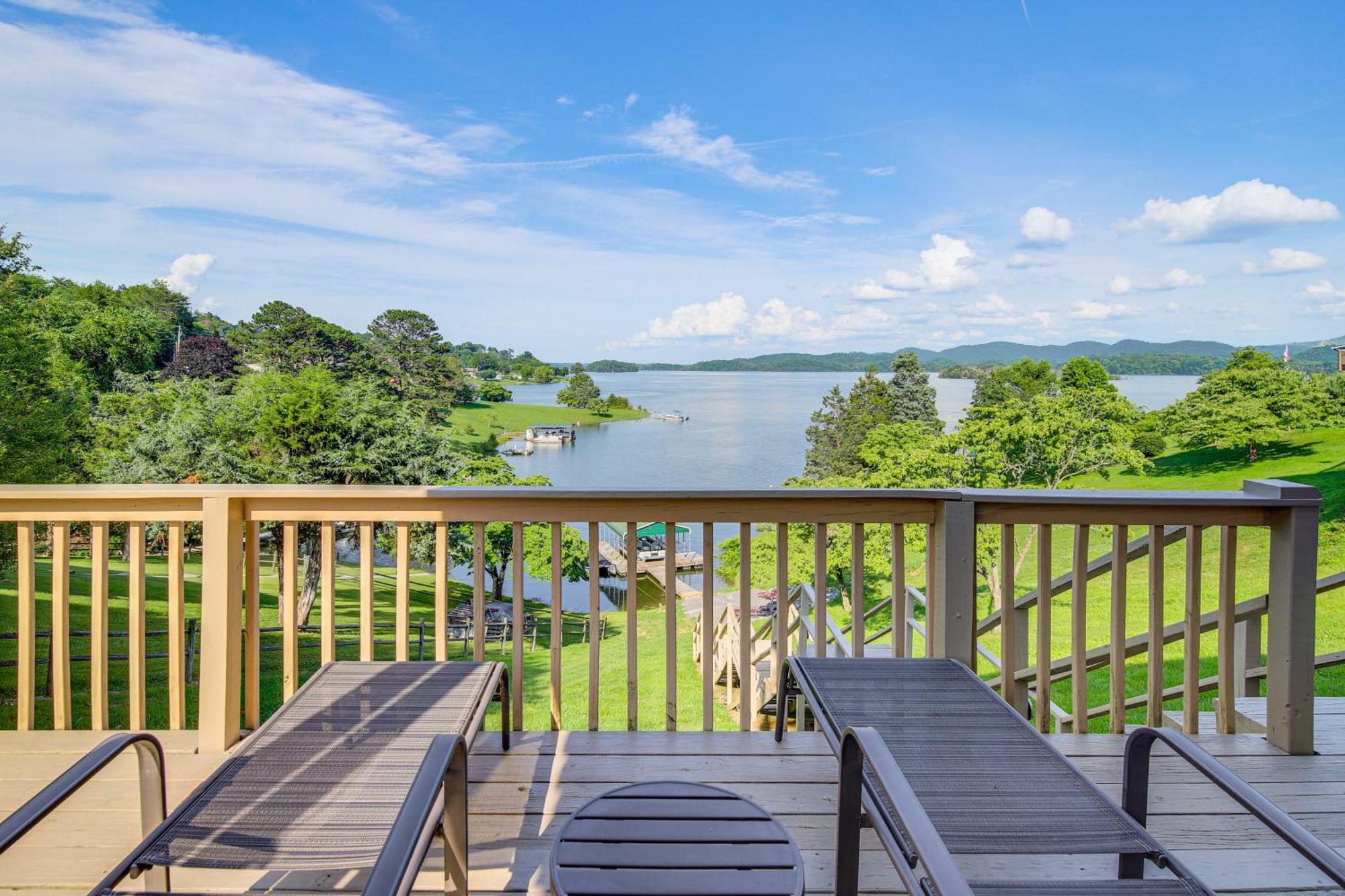 Rutledge Hilltop Home On Cherokee Lake With Decks! Bagian luar foto